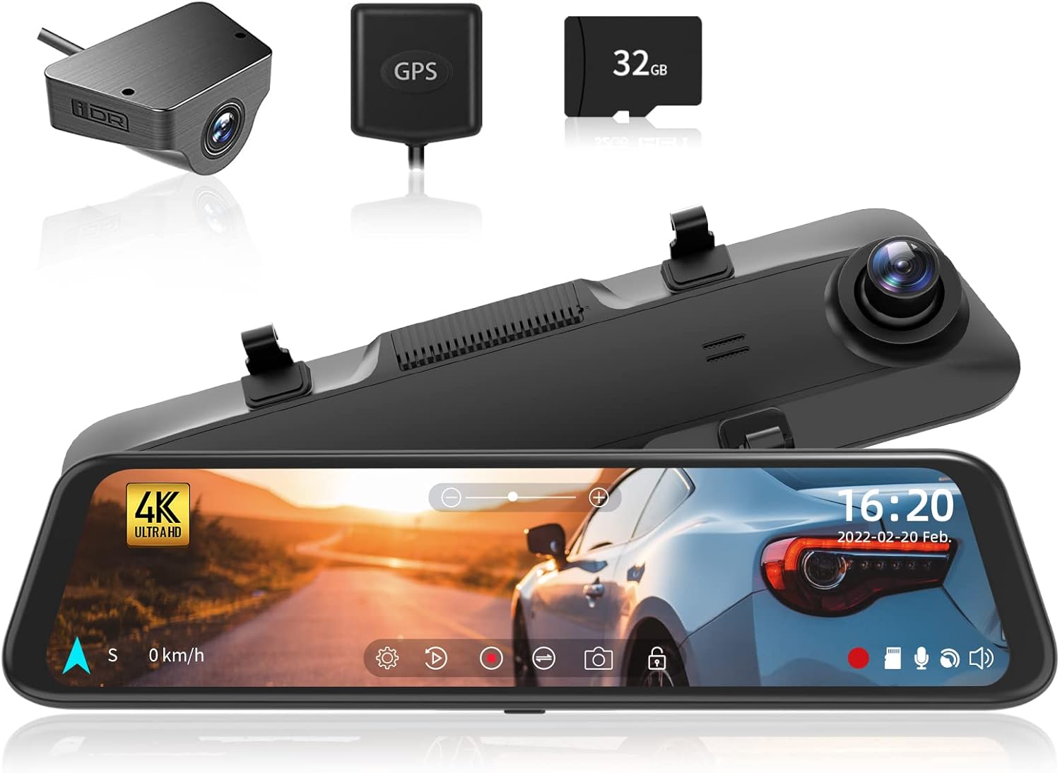 Dashcam \ Caméra embarquée 4K – L'œil qui veille sur chaque trajet