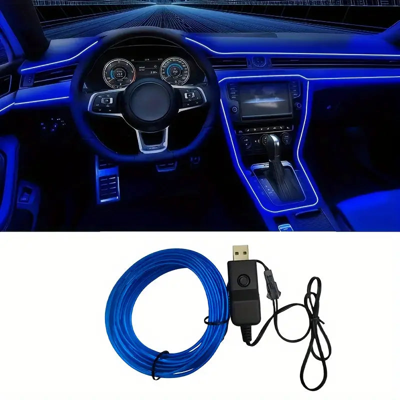 Bandes LED d’Ambiance Intérieure (recoupable) – Néon RGB USB