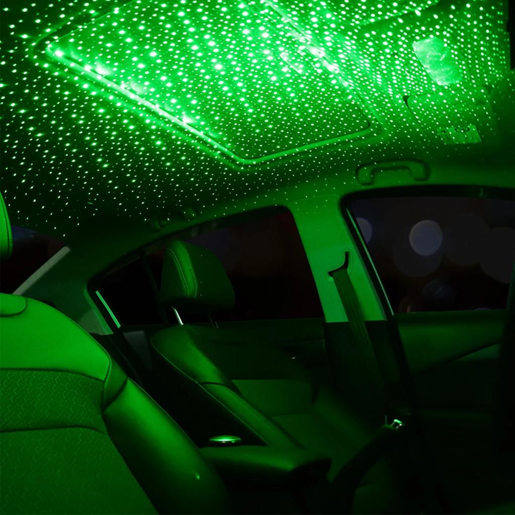Multi-Chargeur + Projecteur Étoiles - Chargeur Allume Cigare Magique Voiture