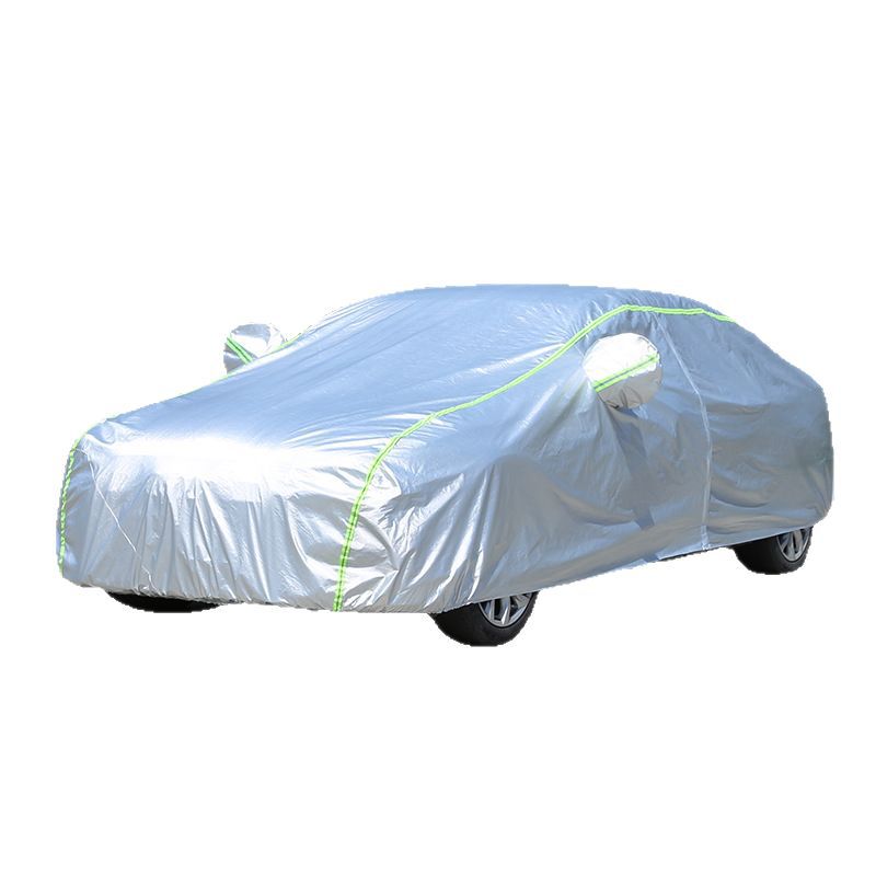 Housse de Voiture 4 Saisons – Aluminium & Coton