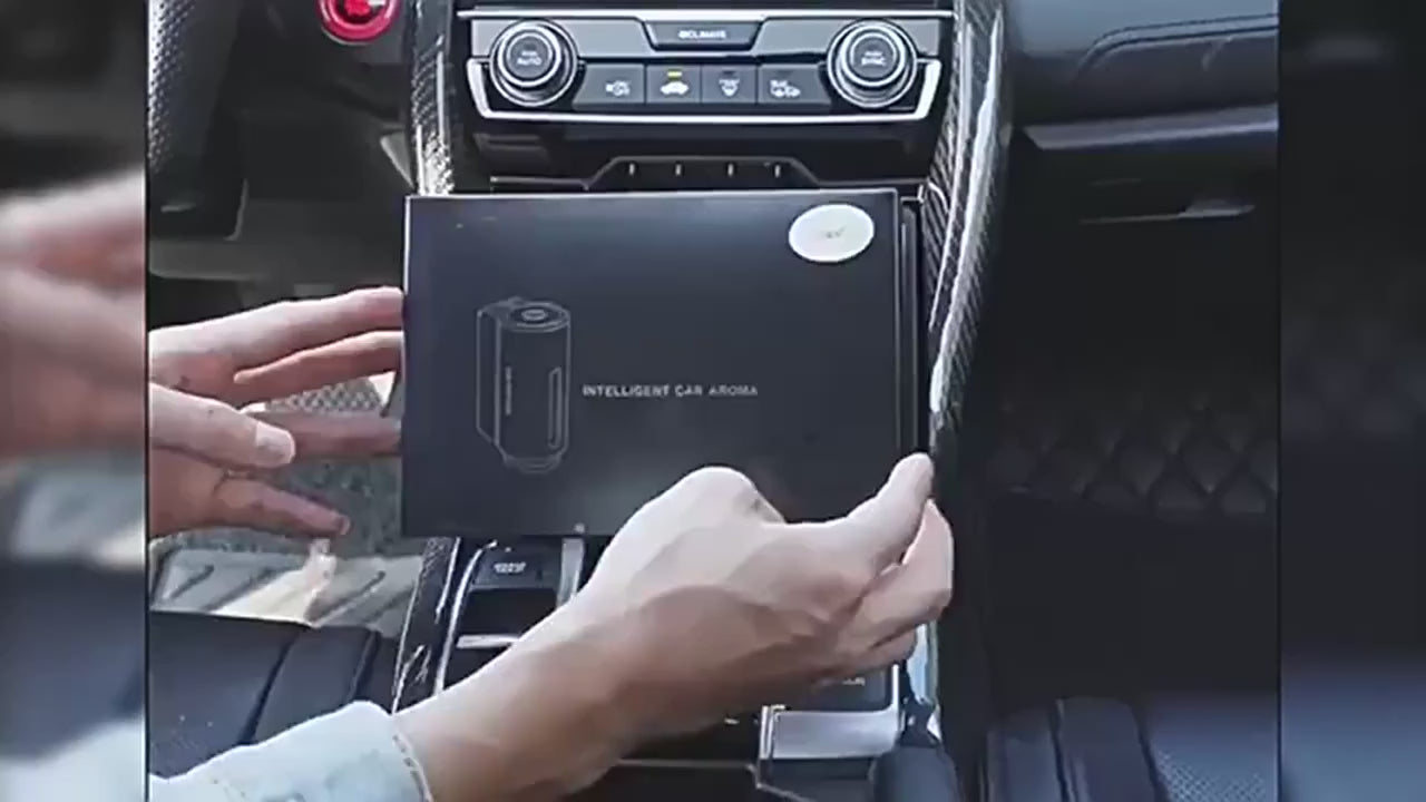 Charger la vidéo : Diffuseur de Parfum Voiture - Fraîcheur Ultra Longue Durée